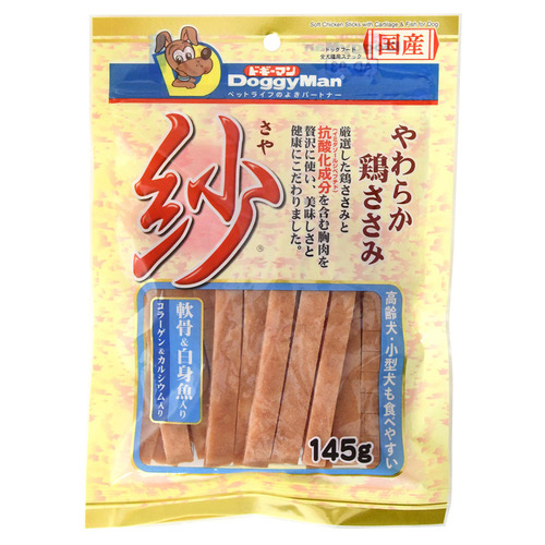 ドギーマン 紗 軟骨&白身魚入り 145g
