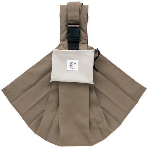 ドギーマン Chiccha！ パパッとたためる スリングキャリー モカベージュ