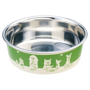 ドギーマン ステンレスの食器 ごはんにゃわん 犬用 SS ビストロ