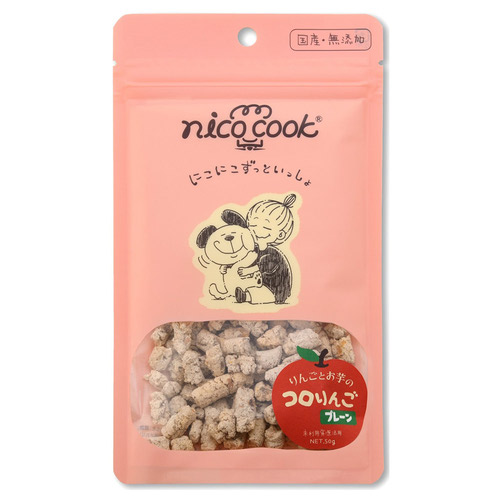 nico cook コロりんご プレーン 犬用 50g