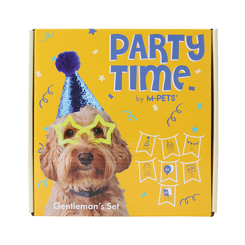 Party time DOG ジェントルマンズセット ブルー