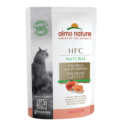アルモネイチャー サーモンとパンプキンのご馳走・キャット 55g