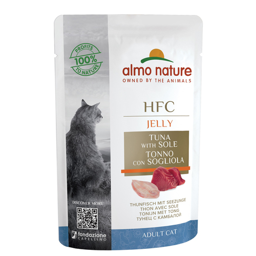 アルモネイチャー まぐろと舌平目ジェリー・キャット 55g