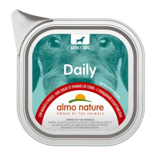 アルモネイチャー デイリーメニュードッグ 牛肉とポテト入りお肉のご馳走 100g